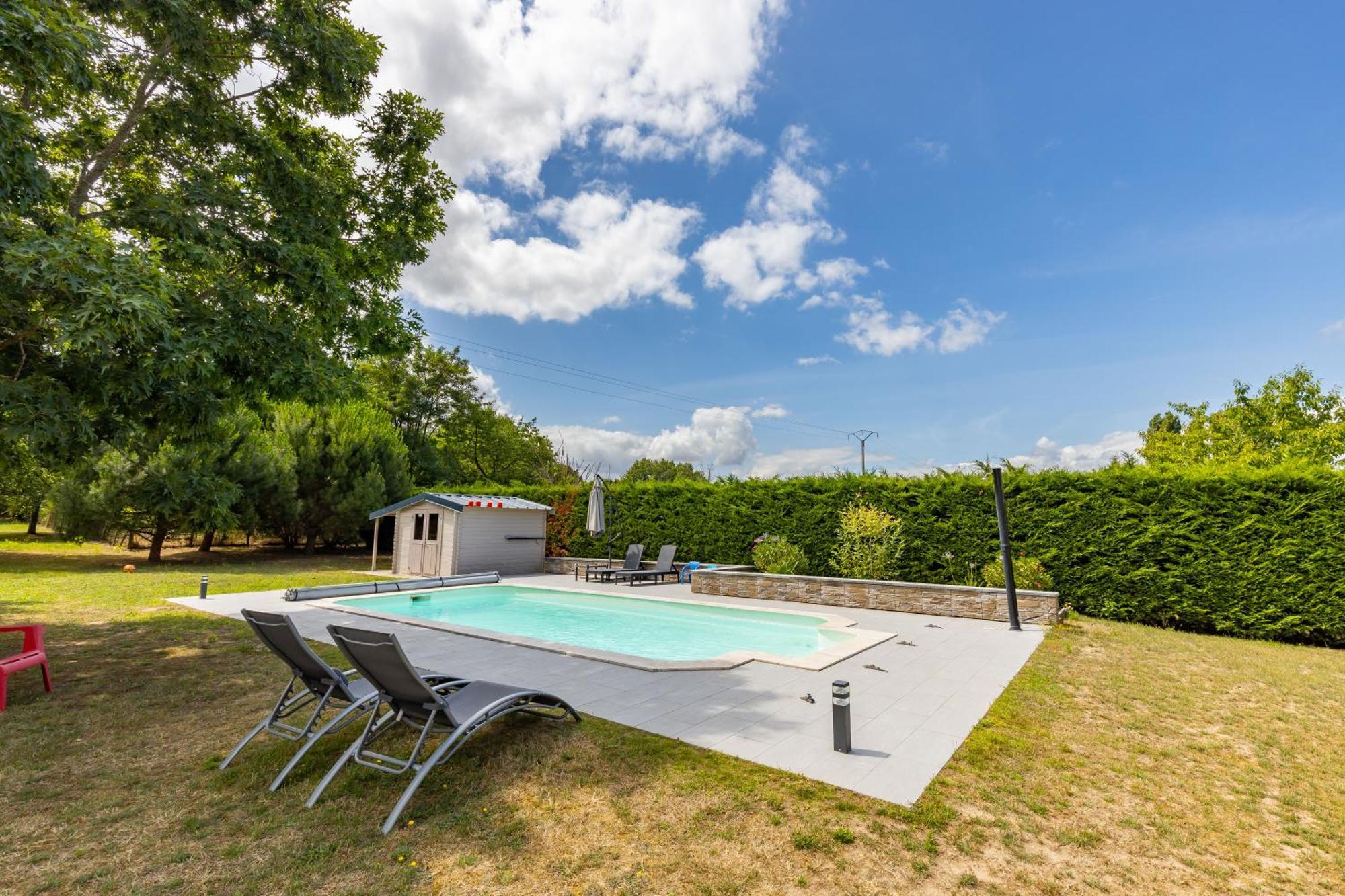 L'Atelier Des Reves, Maison Avec Piscine Privee Meusnes 외부 사진
